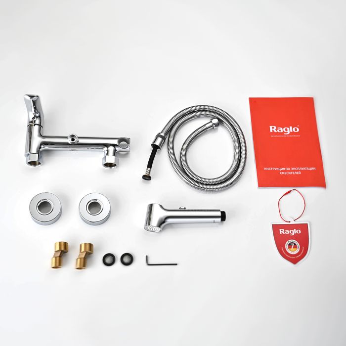 Смеситель с гигиеническим душем Raglo хром R03.51