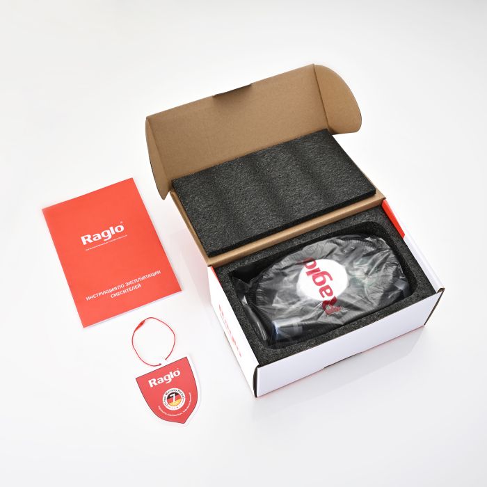 Смеситель с гигиеническим душем Raglo черный R03.51.06