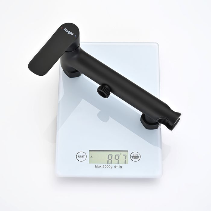 Смеситель с гигиеническим душем Raglo черный R03.51.06