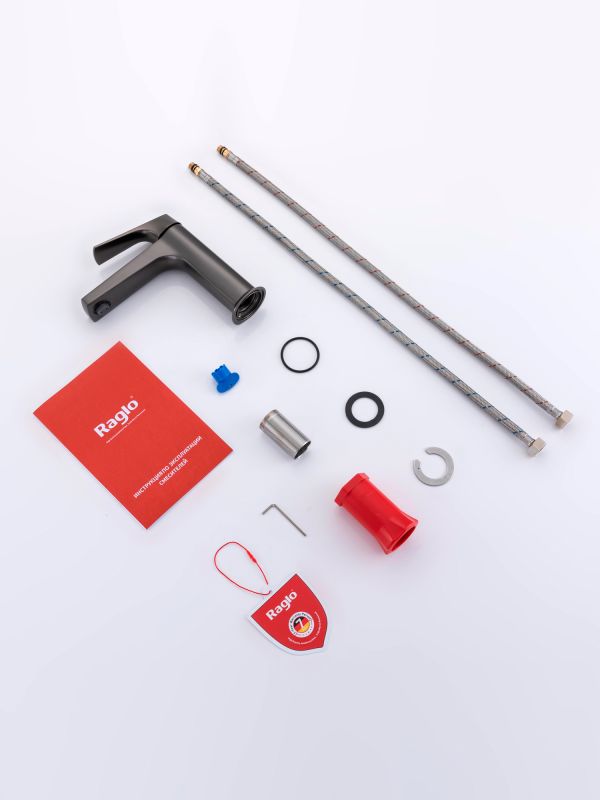 Смеситель для раковины Raglo графит R07.10.09