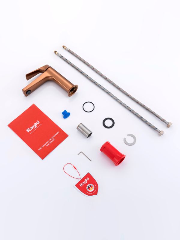 Смеситель для раковины Raglo матовая медь R07.10.33