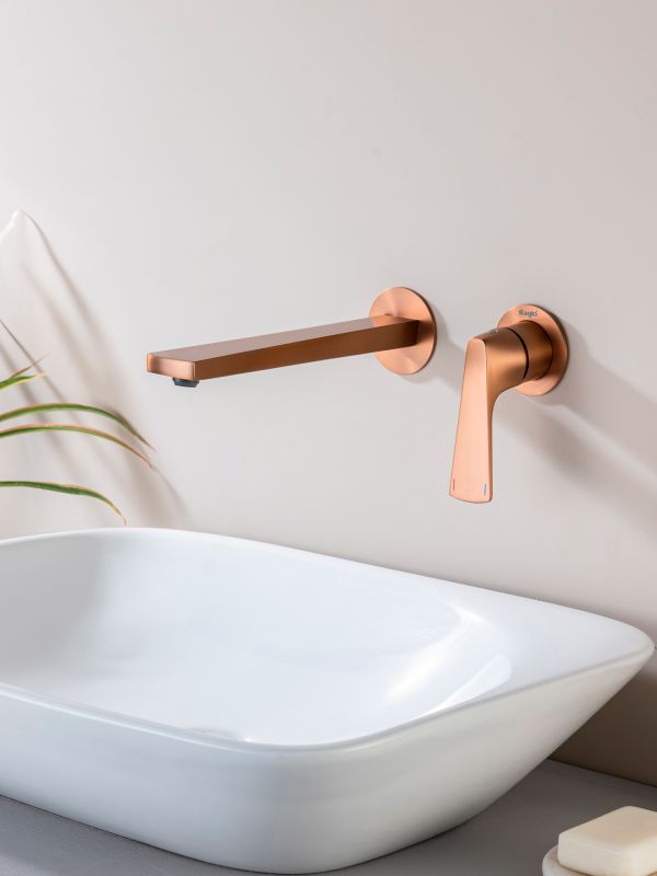 Встраиваемый смеситель для раковины Raglo матовая медь R07.11.33