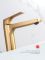 Смеситель для раковины высокий Raglo золотой сатин R07.15.03