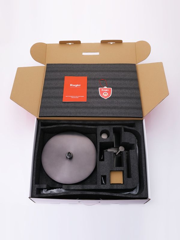 Душевая система Raglo графит R07.24.09