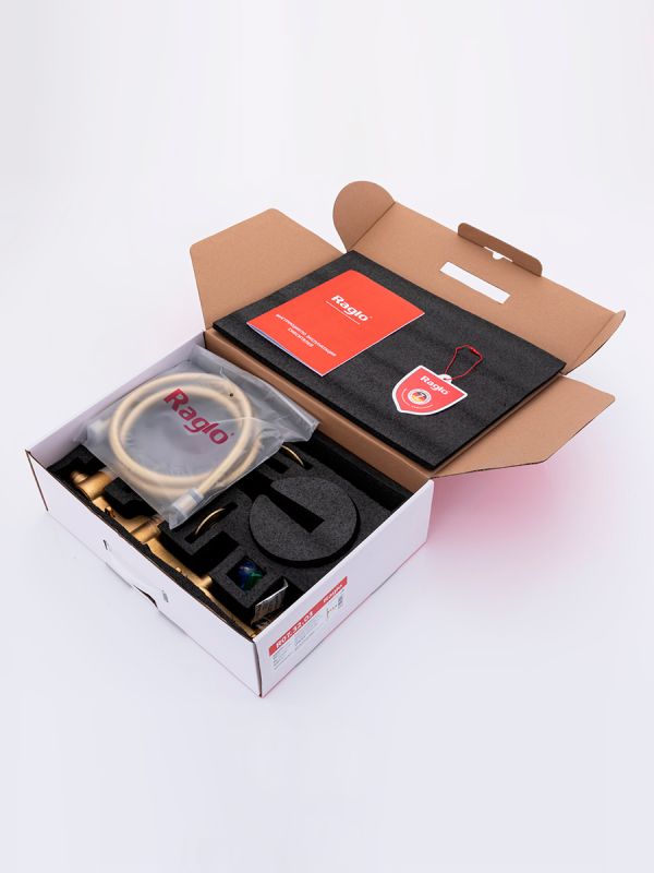 Смеситель для ванны Raglo золотой сатин R07.32.03