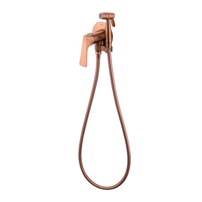 Смеситель с гигиеническим душем Raglo матовая медь R07.52.33