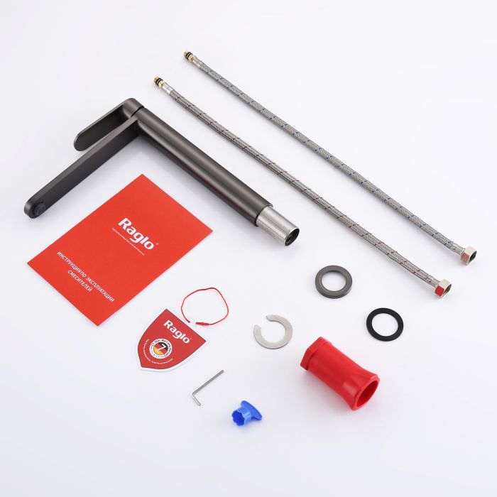 Смеситель для раковины Raglo оружейная сталь R10.15.09