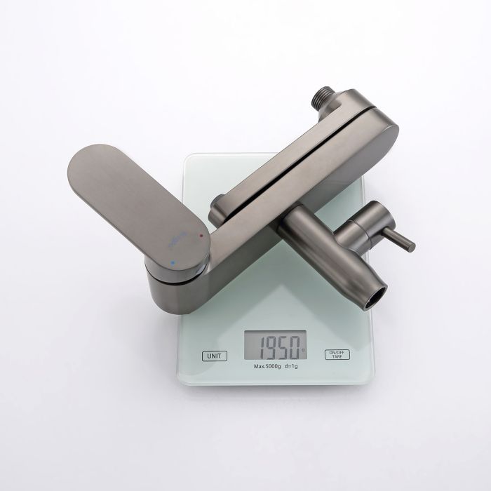 Душевая система Raglo оружейная сталь R10.24.09