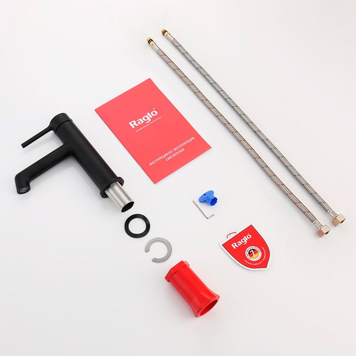 Смеситель для раковины Raglo черный R20.10.06