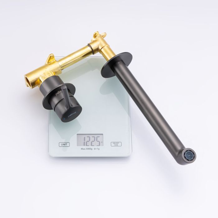 Встраиваемый смеситель для раковины Raglo графит R20.11.09