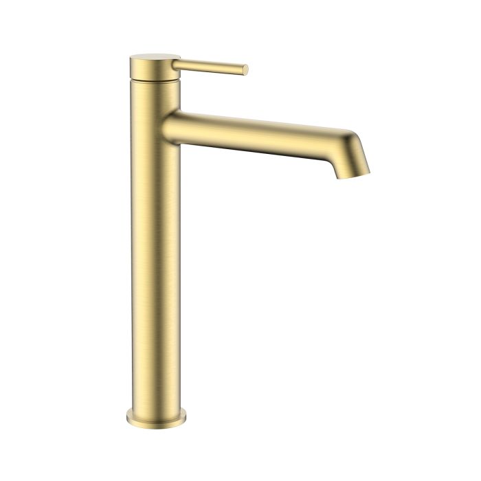 Смеситель для раковины высокий Raglo сатин золото R20.15.03