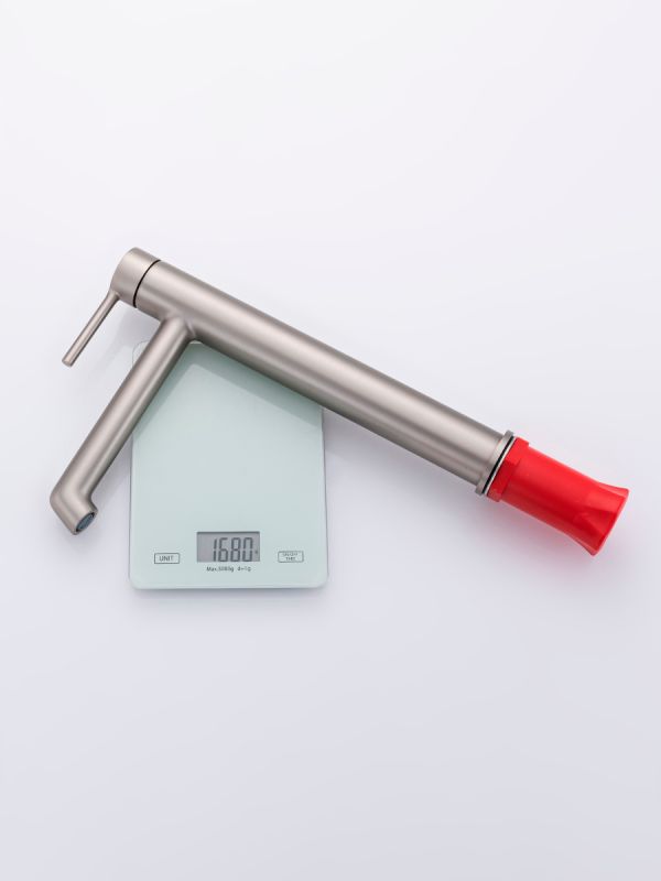 Смеситель для раковины высокий Raglo сатин R20.15.05