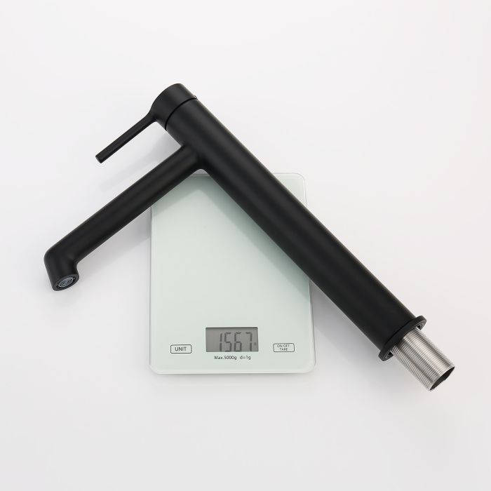 Смеситель для раковины высокий Raglo черный R20.15.06