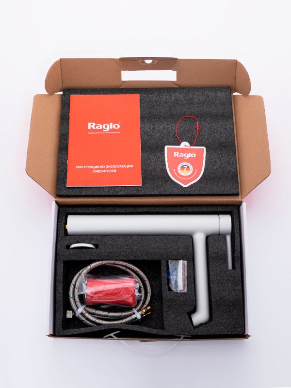 Смеситель для раковины Raglo белый R20.15.08