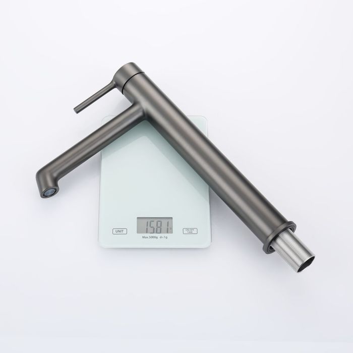 Смеситель для раковины высокий Raglo графит R20.15.09