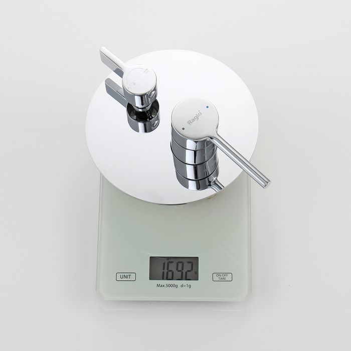 Встраиваемый смеситель для ванны с 3-функциями Raglo хром R20.27