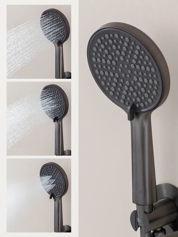 Смеситель для ванны встраиваемый Raglo оружейная сталь R20.32.09