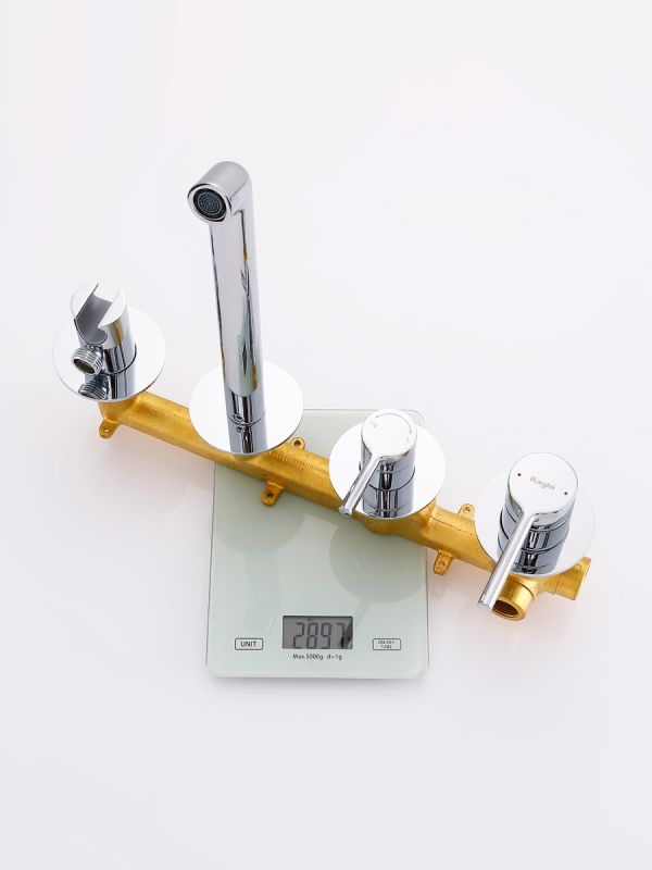 Встраиваемый смеситель для ванны Raglo хром R20.32