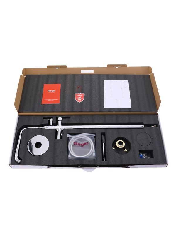 Смеситель для ванны напольный Raglo хром R20.33