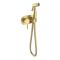 Смеситель с гигиеническим душем встраиваемый Raglo сатин золото R20.52.03
