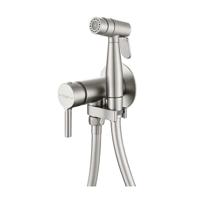 Смеситель с гигиеническим душем Raglo сатин R20.54.05