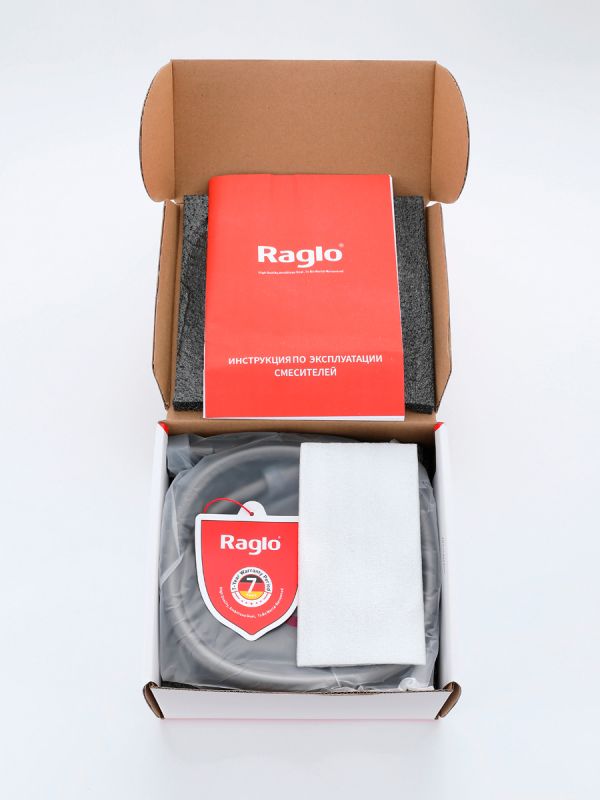 Смеситель с гигиеническим душем Raglo оружейная сталь R20.54.09