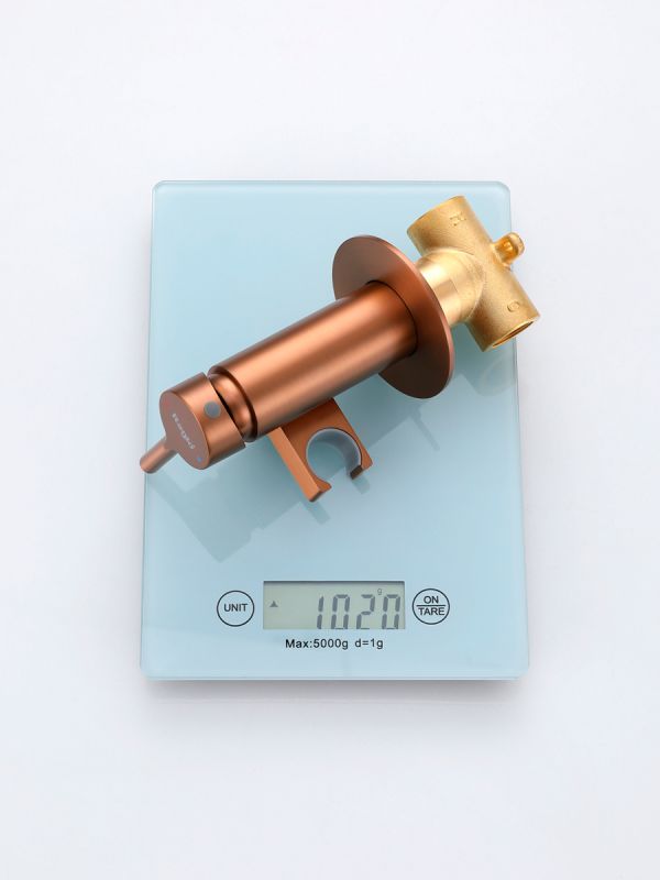 Смеситель с гигиеническим душем Raglo матовая медь R20.54.33