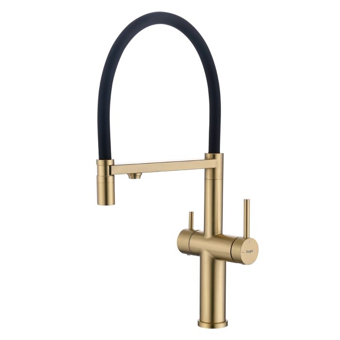 Смеситель для кухни Raglo сатин золотой R20.63.03