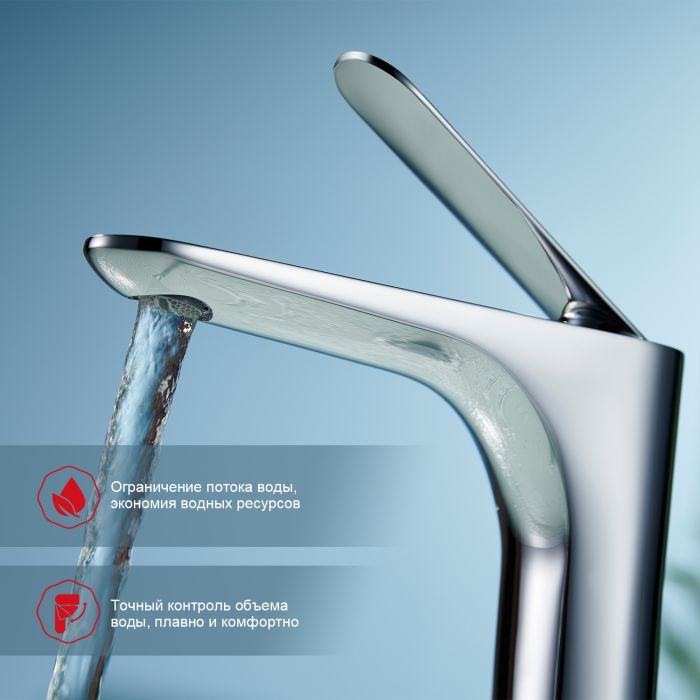 Смеситель для раковины Raglo хром R21.10