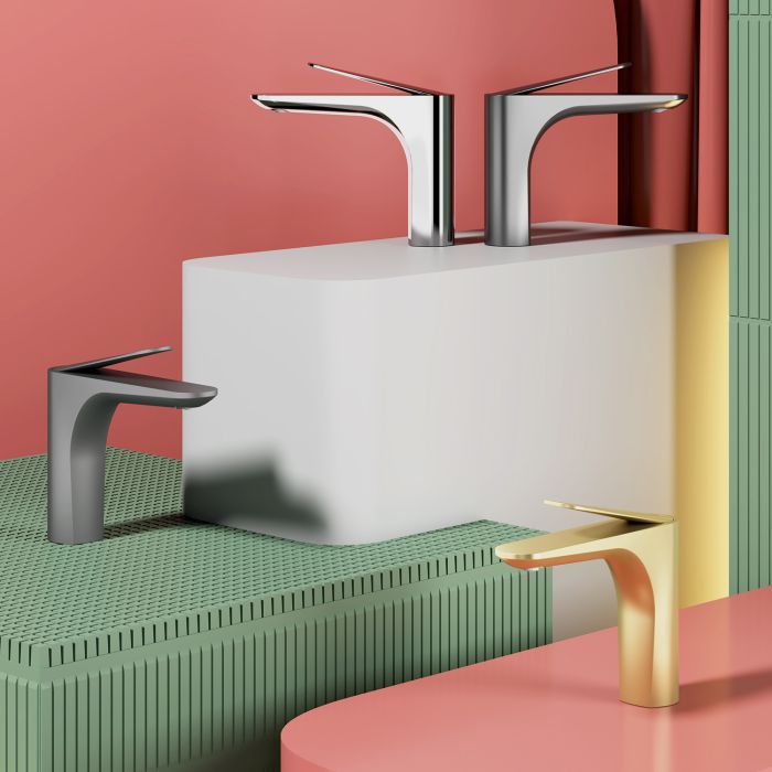 Смеситель для раковины Raglo графит R21.10.09