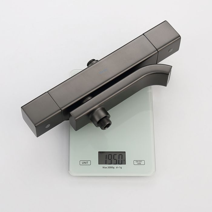 Душевая система с термостатом Raglo графит R22.26.09