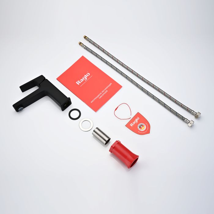 Смеситель для раковины Raglo черный R30.10.06