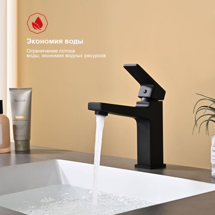 Смеситель для раковины Raglo черный R30.10.06