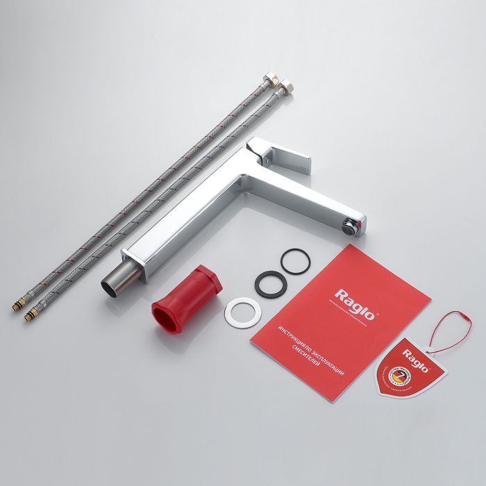 Смеситель для раковины высокий Raglo хром R30.15