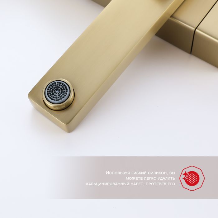 Душевая система Raglo сатин золото R30.24.03