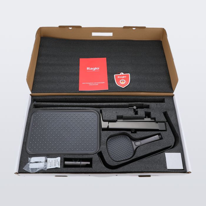 Душевая система Raglo графит R30.24.09