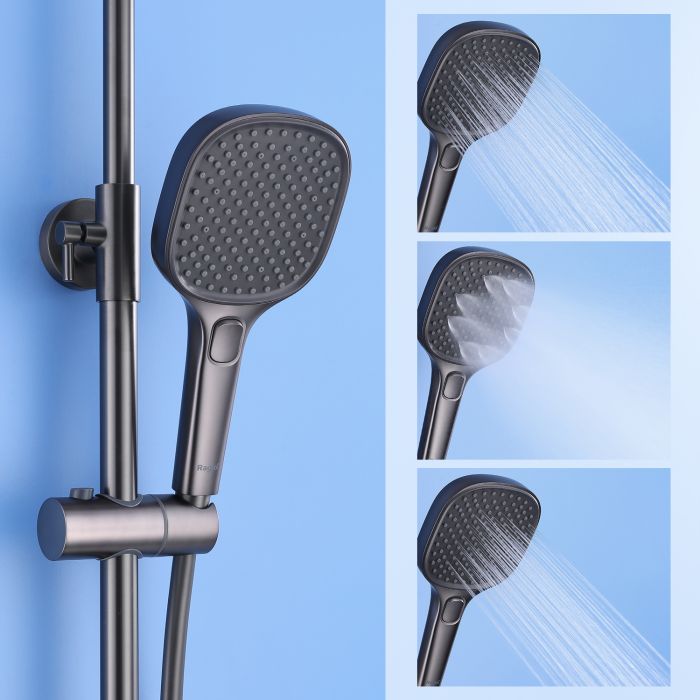 Душевая система Raglo графит R30.24.09