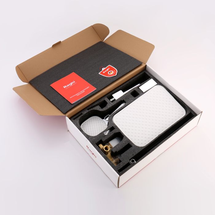 Встраиваемый смеситель для ванны с 3-функциями Raglo хром R30.27