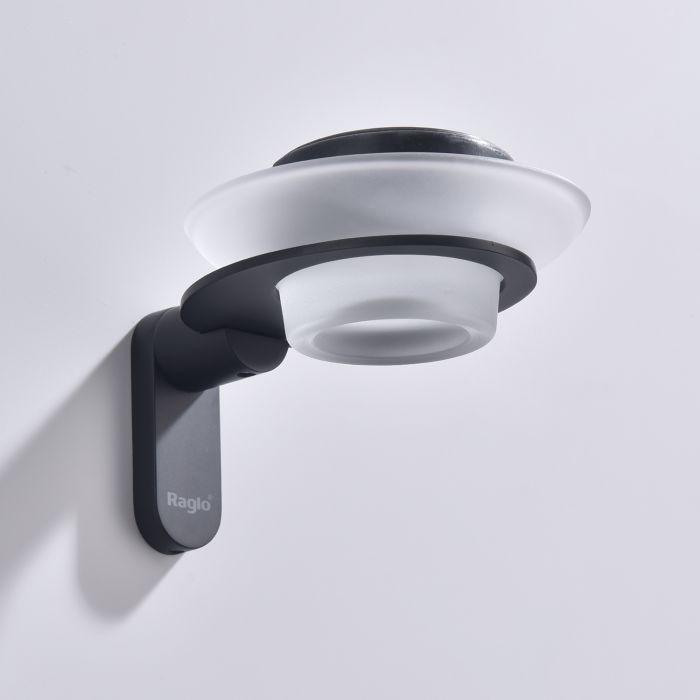 Держатель + Мыльница Raglo черный R300.02.06