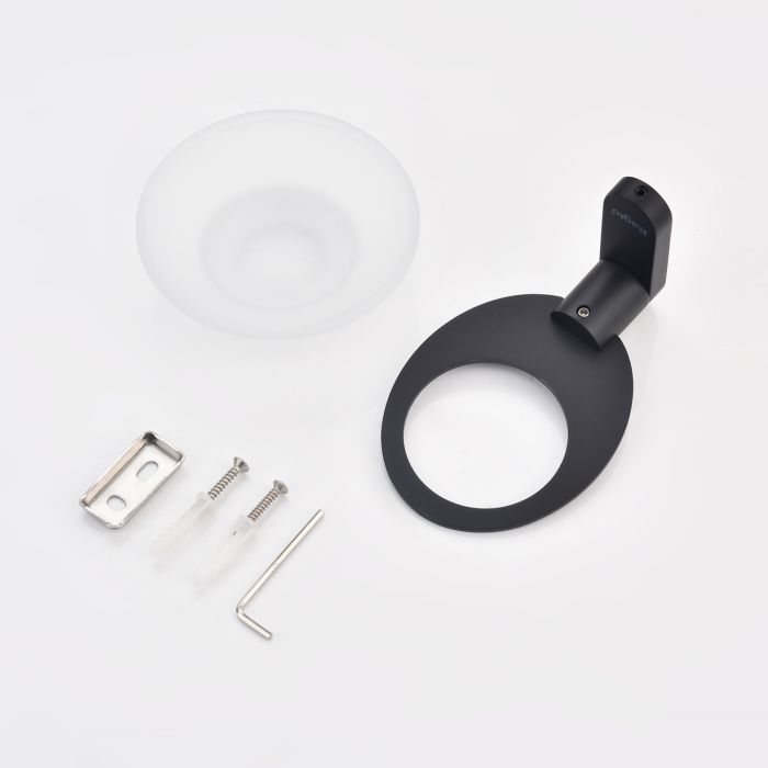 Держатель + Мыльница Raglo черный R300.02.06