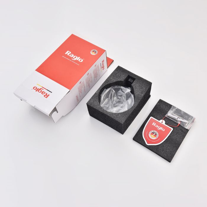 Держатель + Мыльница Raglo черный R300.02.06