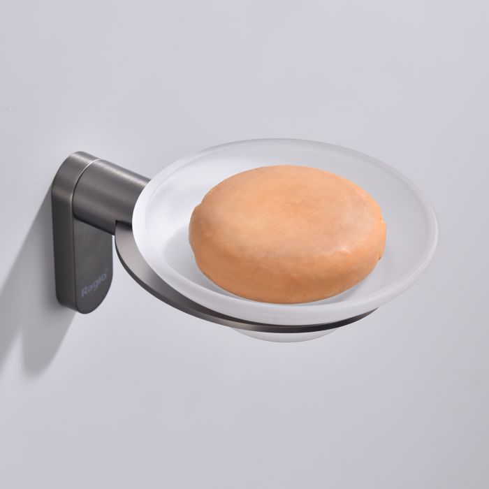 Держатель + Мыльница Raglo графит R300.02.09