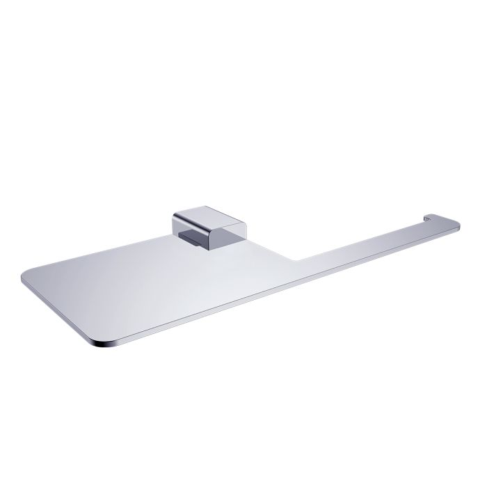 Бумагодержатель с полочкой для телефона Raglo хром R301.03