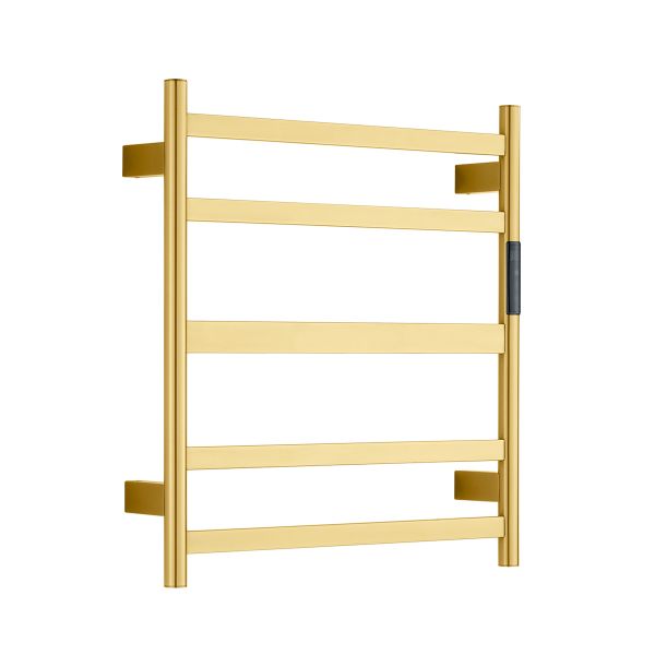 Полотенцесушитель электрический Raglo золотой сатин R350.01.03 (500х550х95)