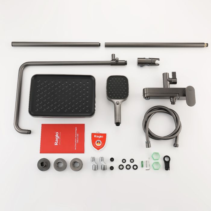 Душевая система Raglo графит R50.24.09