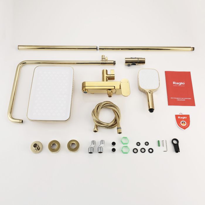 Душевая система Raglo золото R50.24.23