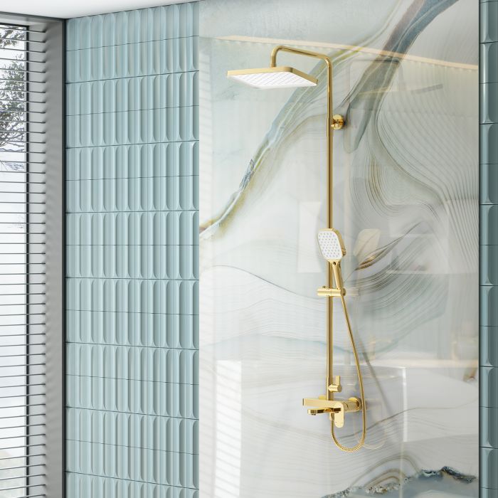 Душевая система Raglo золото R50.24.23