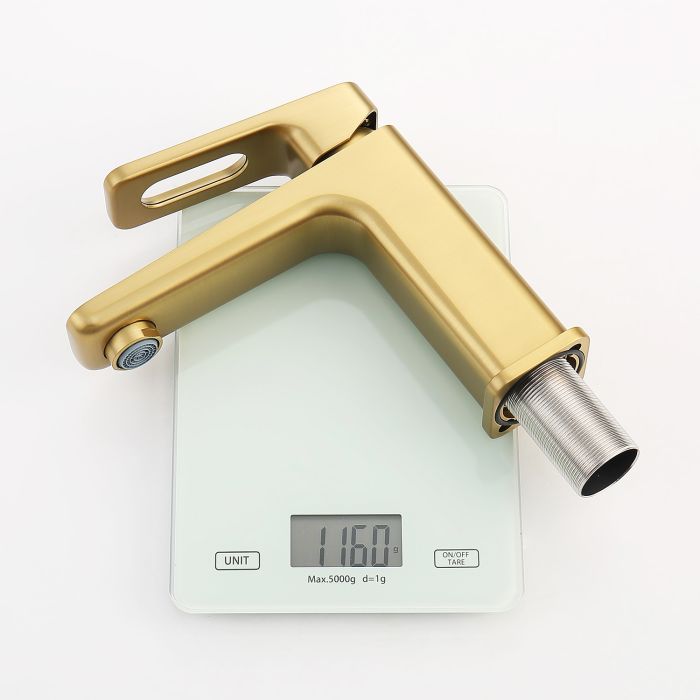 Смеситель для раковины Raglo сатин золото R51.10.03