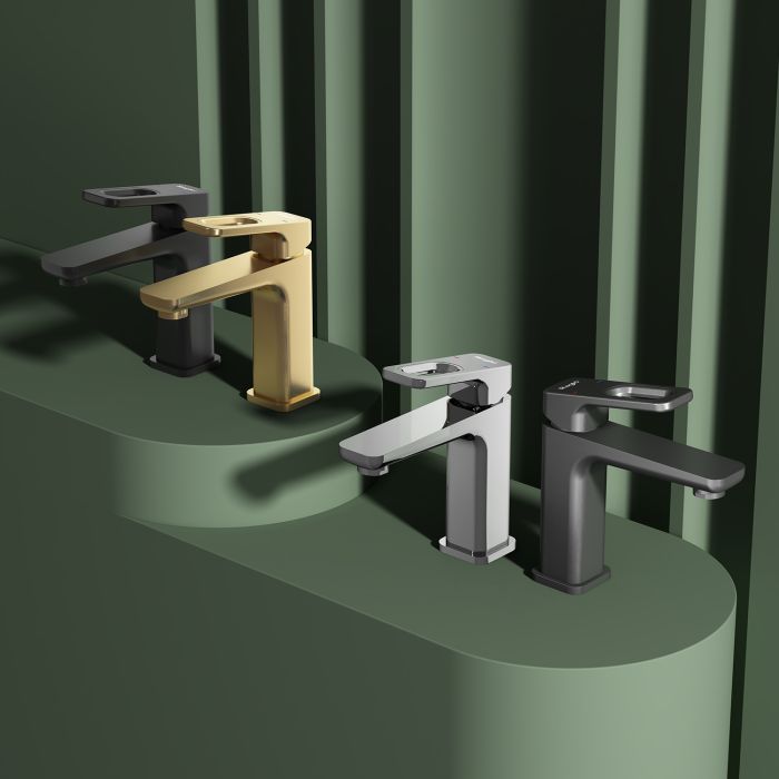 Смеситель для раковины Raglo сатин золото R51.10.03