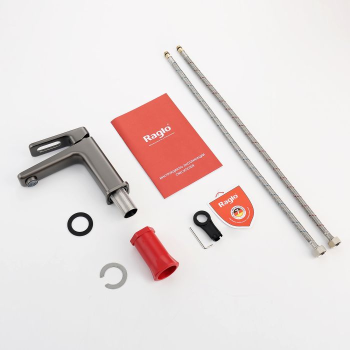 Смеситель для раковины Raglo графит R51.10.09